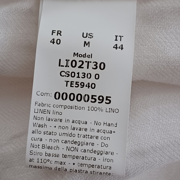 Cloth And Steel Linen Costal Grandma Lagenlook Top - Picture 10 of 12